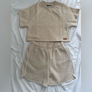 UGG Classic Short Sleeve Crewneck and Shorts  - NWOT